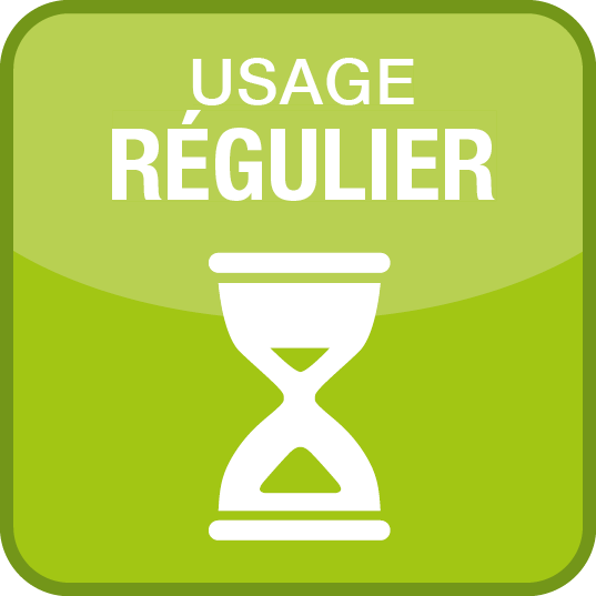 Usage régulier